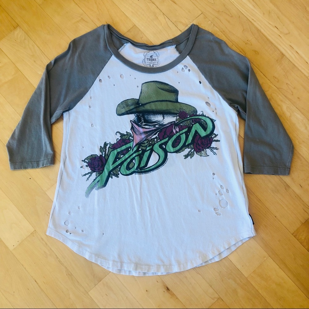 TRUNK LTD - Poison Raglan shirt, size Medium